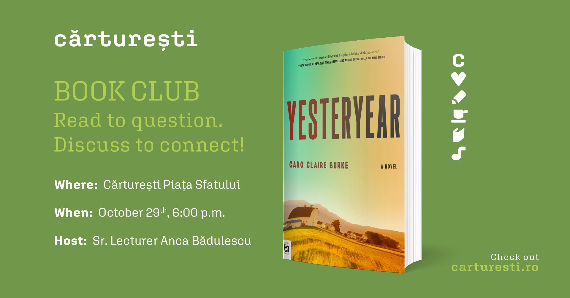 книжный клуб Brașov