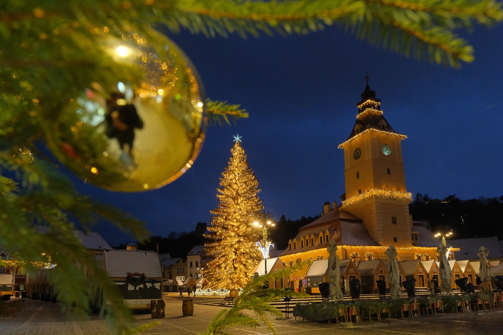 иллюминация Brașov