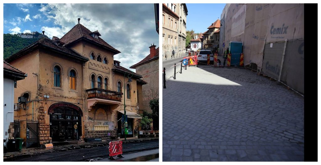 пешеходные зоны Brașov
